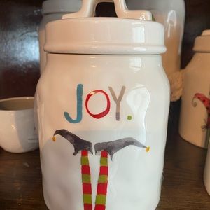 Rae Dunn JOY Canister